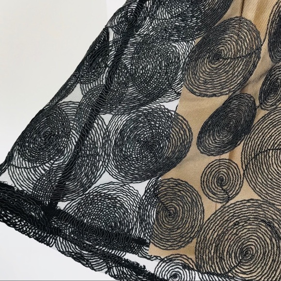 SOLD NWOT Lane Bryant 22/24 Black Embroidered Skirt - Picture 3 of 5